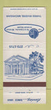 Matchbook Cover - 1st National Bank Three Rivers MI 30 Strike