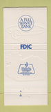 Matchbook Cover - 1st National Bank Three Rivers MI 30 Strike