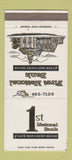 Matchbook Cover - 1st National Bank Cape May Court House NJ 30 Strike