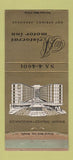 Matchbook Cover - Aristocrat Motor Inn Hot Springs AR WORN 30 Strike