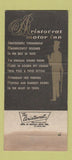 Matchbook Cover - Aristocrat Motor Inn Hot Springs AR WORN 30 Strike