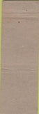 Matchbook Cover - Hotel Greenville MS wear