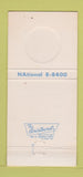Matchbook Cover - Army and Navy Club Washington DC 30 Strike