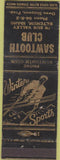 Matchbook Cover - Sawtooth Club Ketchum ID skiing wear