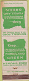 Matchbook Cover - Kendall Ford Eugene OR Pickups