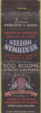 Matchbook Cover - Heathman Hotels Portland OR WEAR