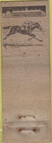 Matchbook Cover - Santa Anita Turf Exchange Horse Racing POOR