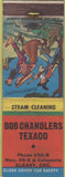 Matchbook Cover - Chandlers Texaco Oil Gas Albany OR wear hillbilly