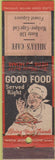 Matchbook Cover - Milia's Cafe Mashpee Cape Cod MA WORN
