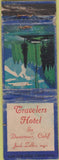 Matchbook Cover - Travelers Hotel Dunsmuir CA POOR