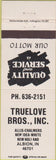 Matchbook Cover - New Idea Allis Chalmers Tractors Albion IN