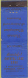 Matchbook Cover - Crystal Lake Cafe Dubuque IA wear