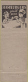 Matchbook Cover - Dixie Lunch Salt Lake City UT 30's Waffles WEAR