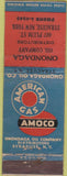 Matchbook Cover - Onondaga Oil Amoco Syracuse NY Federal WORN