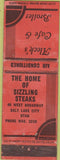 Matchbook Cover - Aleck's Cafe Broiler Salt Lake City UT