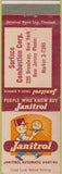 Matchbook Cover - Janitorol Surface Combustion New York City