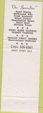 Matchbook Cover - Wilson's Restaurant Sioux Falls SD