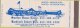 Matchbook Cover - Sweden House Lodge Rockford IL