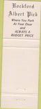 Matchbook Cover - Sweden House Lodge Rockford IL