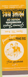 Matchbook Cover - Fazio's Hosue of Prime Rib Fort Lauderdale FL