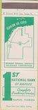 Matchbook Cover - 1st National Bank of Naples FL