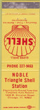 Matchbook Cover - Shell Oil Gas Chicago IL