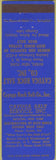 Matchbook Cover - Cayuga Rock Salt Inc Ithaca NY