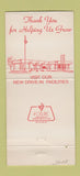 Matchbook Cover - 1st National Bank Giddings TX 30 Strike