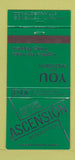 Matchbook Cover - Ascension Savings Loan Gonzales Donaldsonville LA 30 Strike