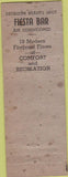Matchbook Cover - Hotel Savarine Detroit MI WORN Arrow