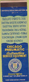 Matchbook Cover - Chicago Pneumatic Auto Service