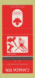 Matchbook Cover - 1976 Canada Olympics Field Hockey RED 30 Strike