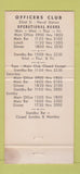 Matchbook Cover - 32 Street Officers Open Mess San Diego CA WEAR 30 Strike