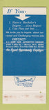 Matchbook Cover - ATAC Army Tank Automotive Command 30 Strike