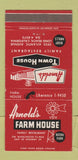 Matchbook Cover - Arnold's Farm House Long Beach CA 30 Strike