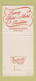 Matchbook Cover - Arizona Ranch House Inn Phoenix AZ 30 Strike