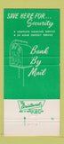 Matchbook Cover - 1st Gulf Beach Bank Trust St Petersburg Beach FL 30 Strike