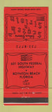 Matchbook Cover - Arthur Brown's Scotch n Sirloin Boynton Beach FL 30 Strike