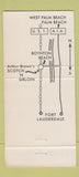 Matchbook Cover - Arthur Brown's Scotch n Sirloin Boynton Beach FL 30 Strike