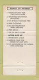 Matchbook Cover - Armed Forces Naval Air Station Los Alamitos CA 30 Strike