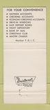 Matchbook Cover - 1st State Bank Valdosta GA 30 Strike
