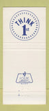 Matchbook Cover - 1st National Bank Milan TN 30 Strike