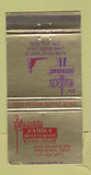 Matchbook Cover - Arnold's Family Restaurant Long Beach CA Queen 30 Strike