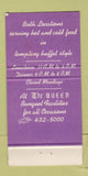 Matchbook Cover - Arnold's Family Restaurant Long Beach CA Queen 30 Strike