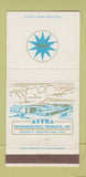 Matchbook Cover - Astra Pharmaceutical Products Worcester MA 30 Strike