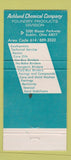 Matchbook Cover - Ashland Foundry Products 30 Strike