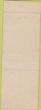 Matchbook Cover - Queen Ann Motel Oak Harbor WA