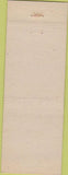 Matchbook Cover - Sprouse's Tourist Court Dillwyn VA Blue