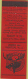 Matchbook Cover - Moose Lodge Trenton NJ Merchants
