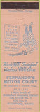 Matchbook Cover - Fernando's Motor Court Biddeford ME